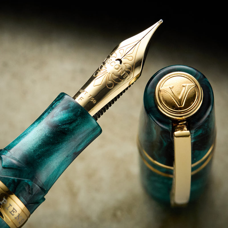 Visconti Homo Sapiens Fountain Pen - Dark Emerald (Limited Edition)