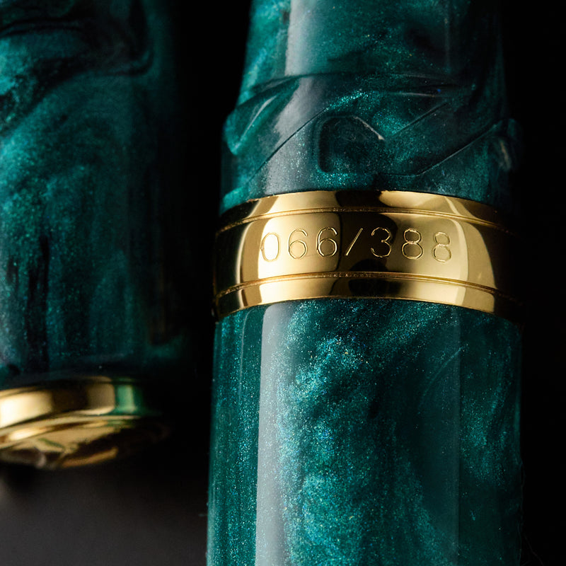 Visconti Homo Sapiens Fountain Pen - Dark Emerald (Limited Edition)