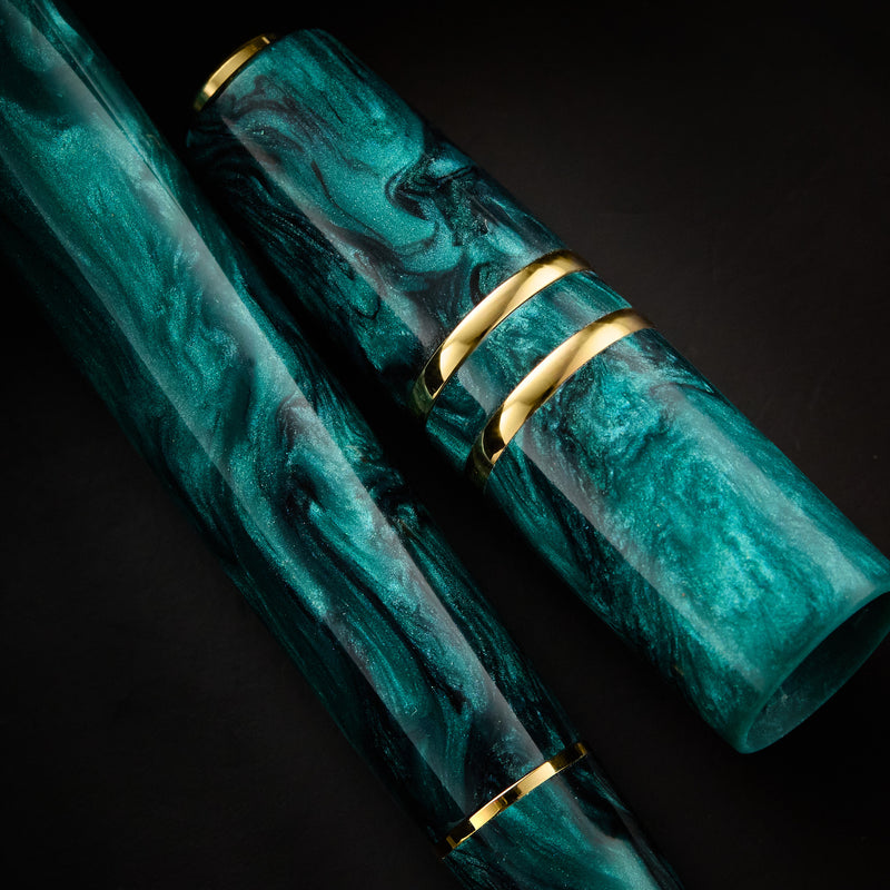 Visconti Homo Sapiens Fountain Pen - Dark Emerald (Limited Edition)