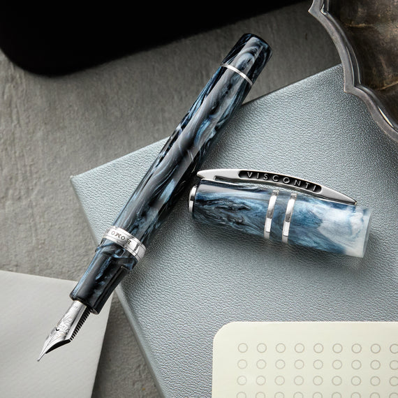 Visconti Homo Sapiens Fountain Pen - Dark Sapphire (Limited Edition)