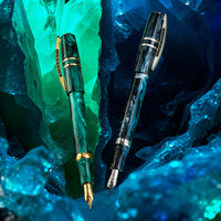 Visconti Homo Sapiens Fountain Pen - Dark Emerald (Limited Edition)