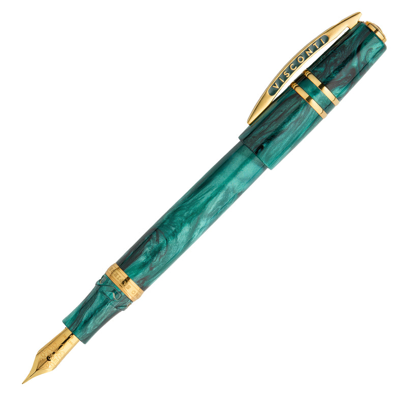 Visconti Homo Sapiens Fountain Pen - Dark Emerald (Limited Edition)