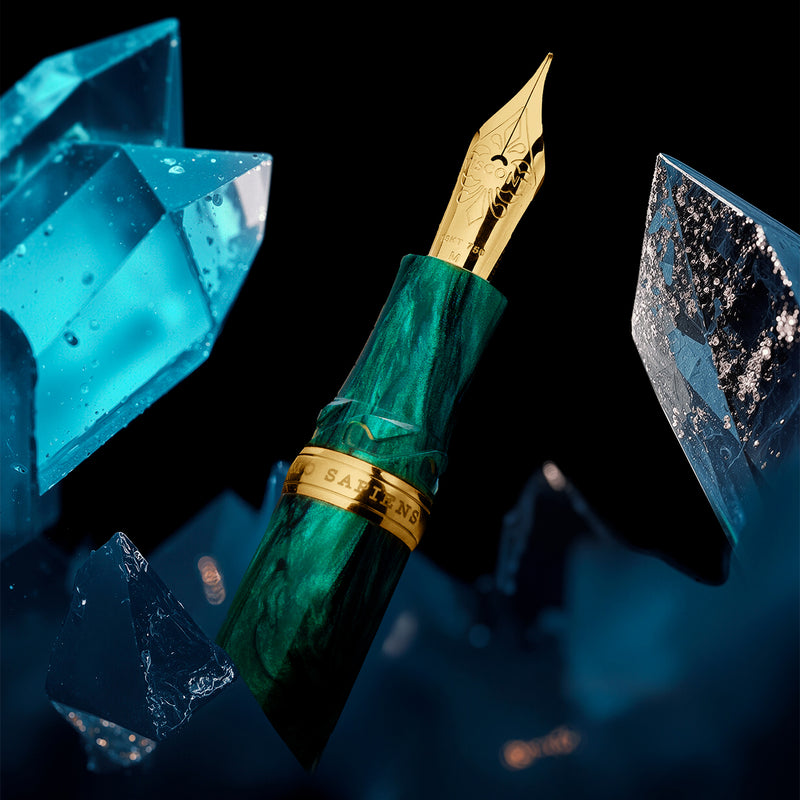 Visconti Homo Sapiens Fountain Pen - Dark Emerald (Limited Edition)