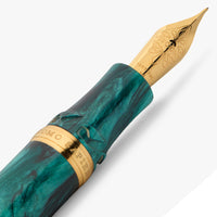 Visconti Homo Sapiens Fountain Pen - Dark Emerald (Limited Edition)