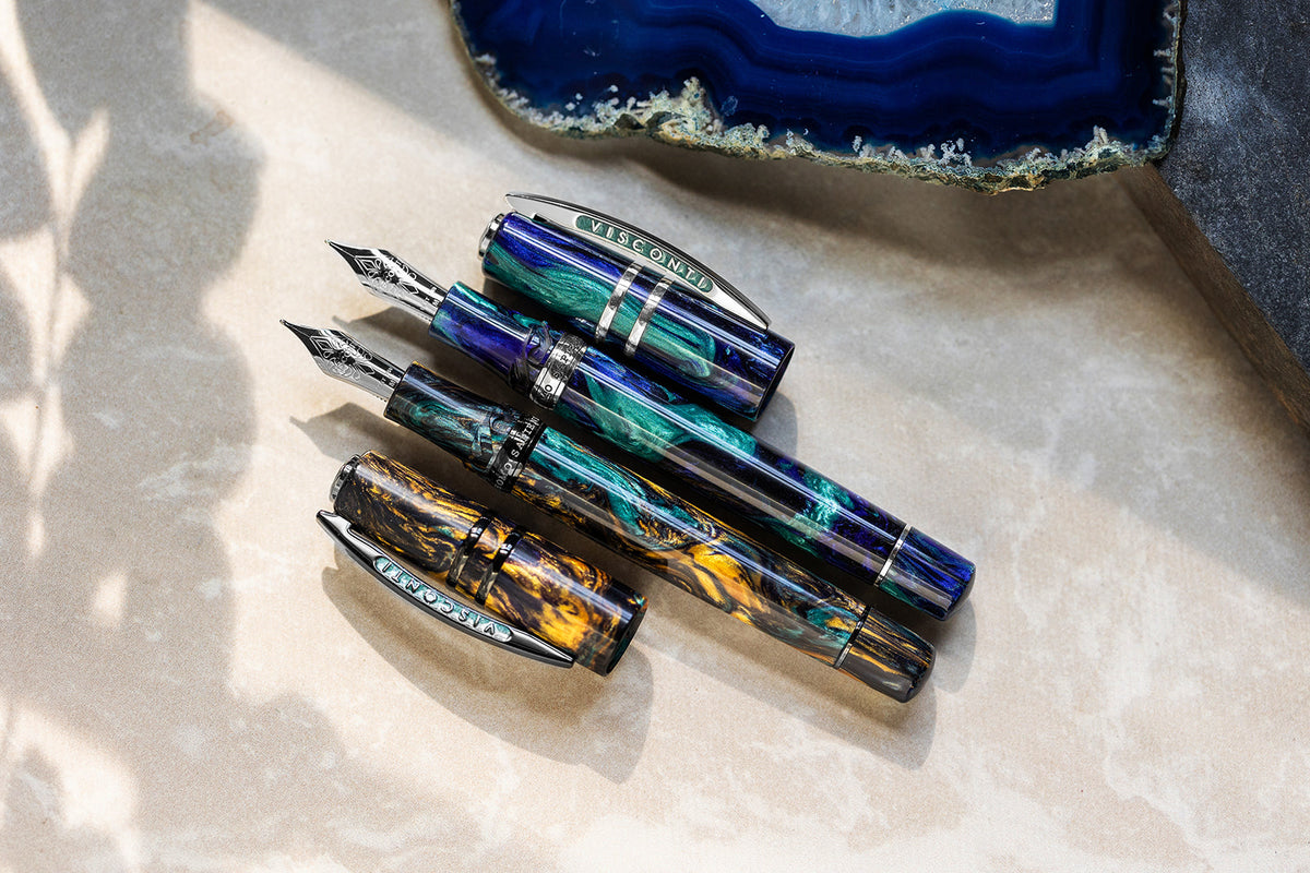 Visconti Homo Sapiens Earth Origins Fountain Pen - Water