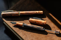 Visconti Medici Fountain Pen - Briarwood / Ruthenium