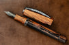 Visconti Medici Fountain Pen - Briarwood / Ruthenium