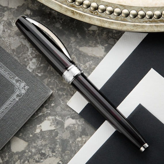 Visconti Michelangelo Fountain Pen - Black