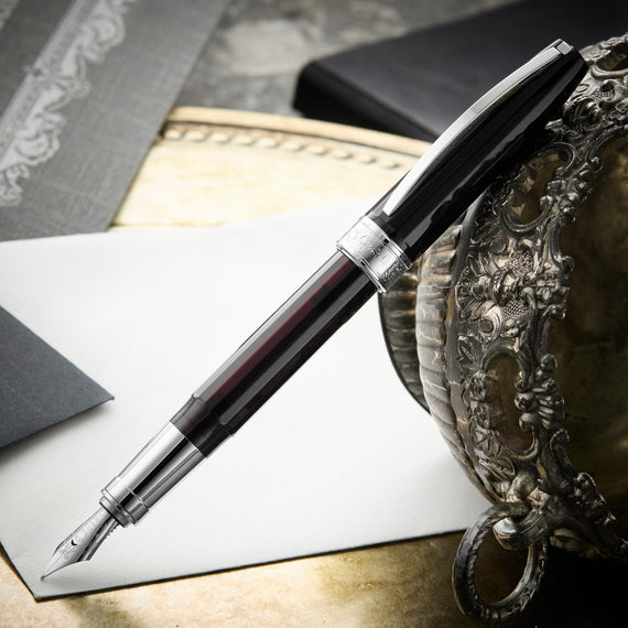 Visconti Michelangelo Fountain Pen - Black