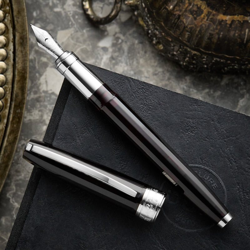 Visconti Michelangelo Fountain Pen - Black