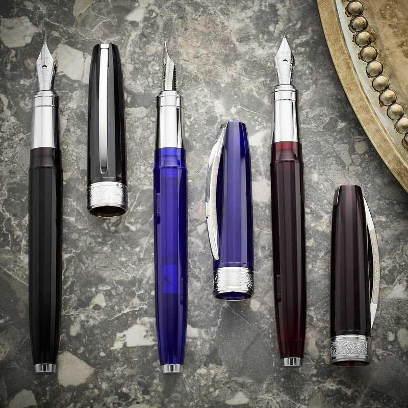 Visconti Michelangelo Fountain Pen - Black
