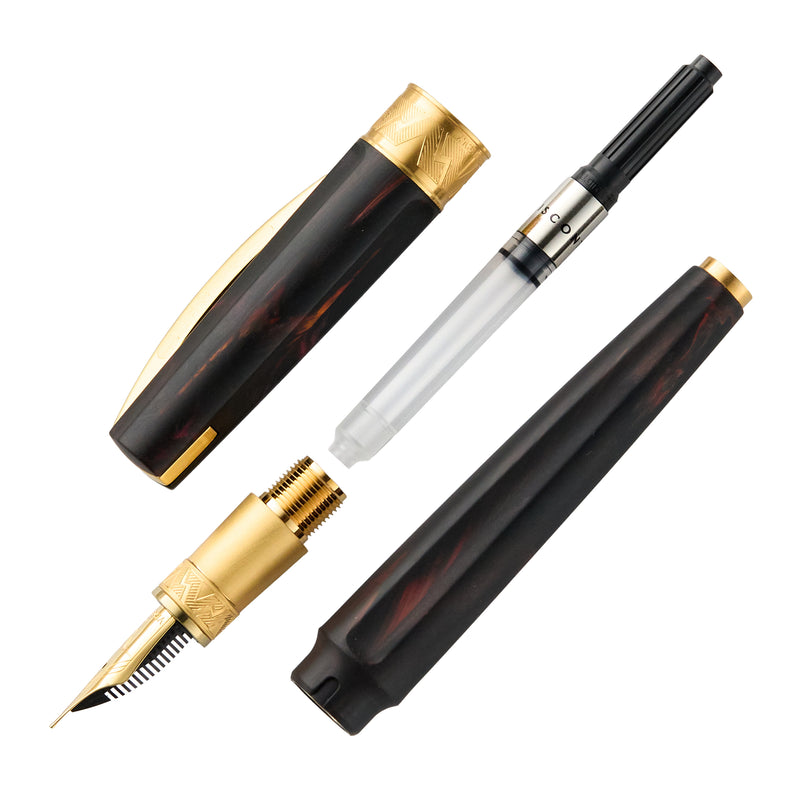 Visconti Mirage Mythos Fountain Pen - Hades