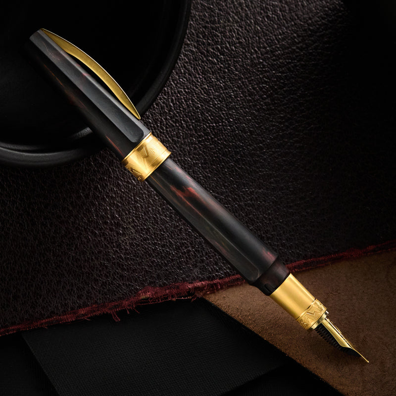 Visconti Mirage Mythos Fountain Pen - Hades