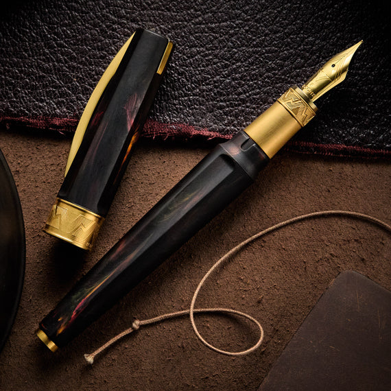 Visconti Mirage Mythos Fountain Pen - Hades