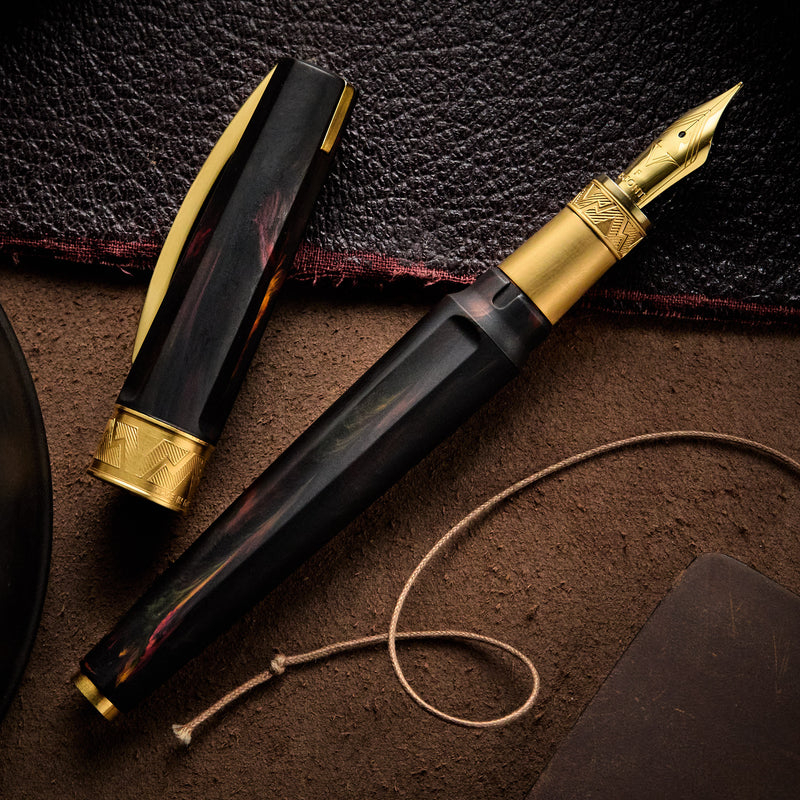 Visconti Mirage Mythos Fountain Pen - Hades