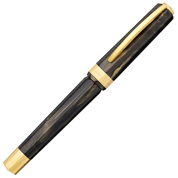Visconti Opera Gold Fountain Pen - Black