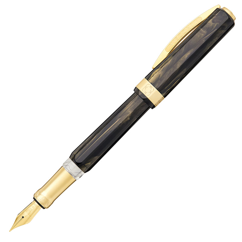 Visconti Opera Gold Fountain Pen - Black