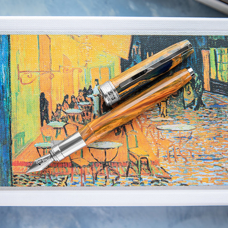 Visconti Van Gogh Fountain Pen - Café Terrace at Night