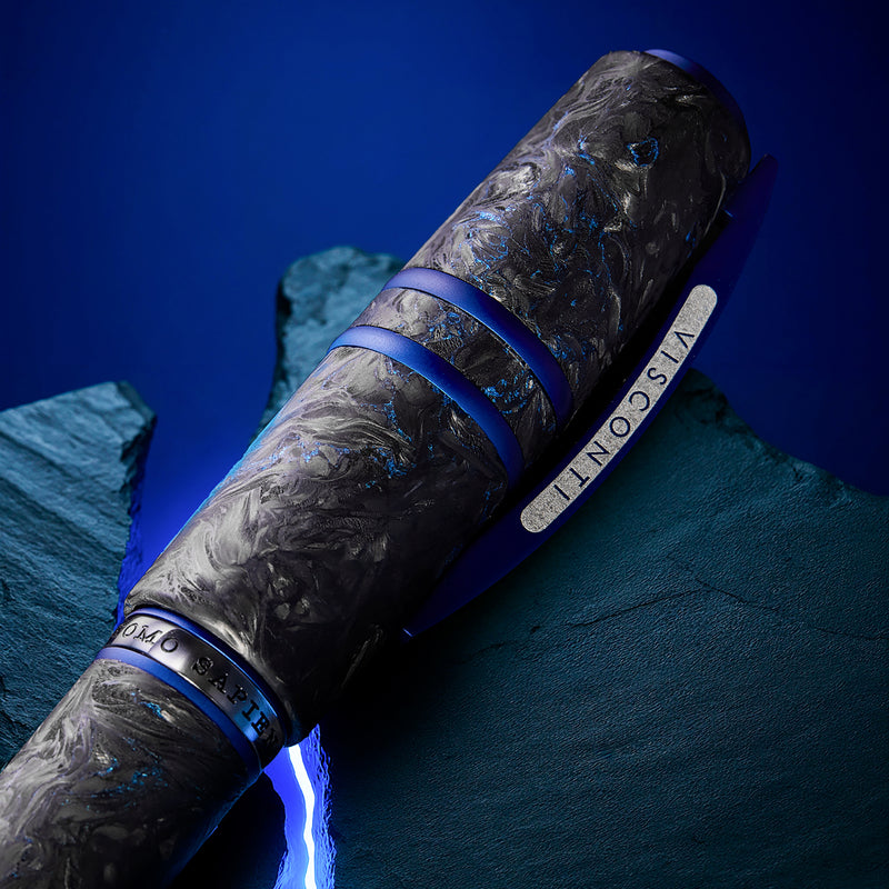 Visconti Homo Sapiens Fountain Pen - Carbon Abyssus (Limited Edition)