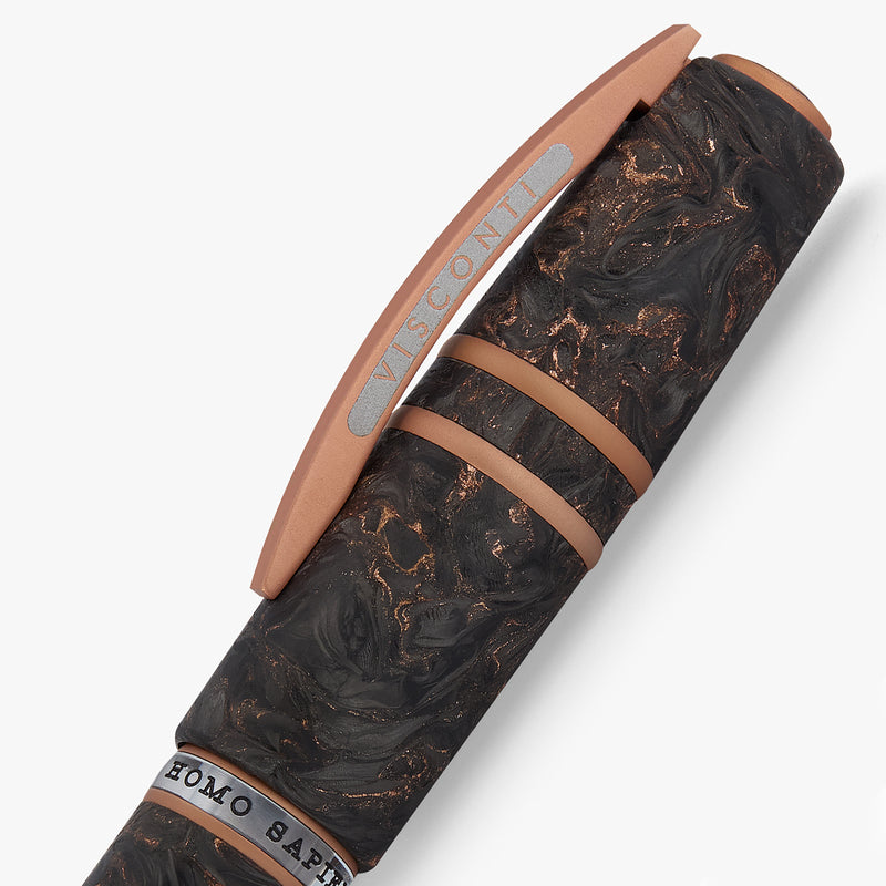 Visconti Homo Sapiens Fountain Pen - Carbon Rose (Limited Edition)