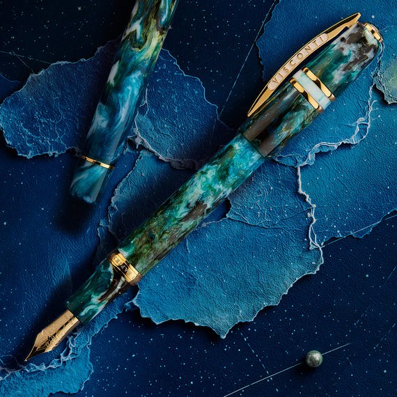 Visconti Homo Sapiens Nebula Fountain Pen - Eagle (Limited Edition)