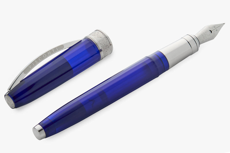 Visconti Michelangelo Fountain Pen - Blue