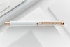 Waldmann Xetra Vienna Fountain Pen - White/Rose Gold