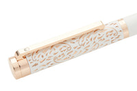 Waldmann Xetra Vienna Fountain Pen - White/Rose Gold