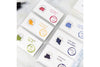 Wearingeul Transparent Color Chart Card Binder