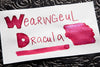 Wearingeul Dracula - Ink Sample