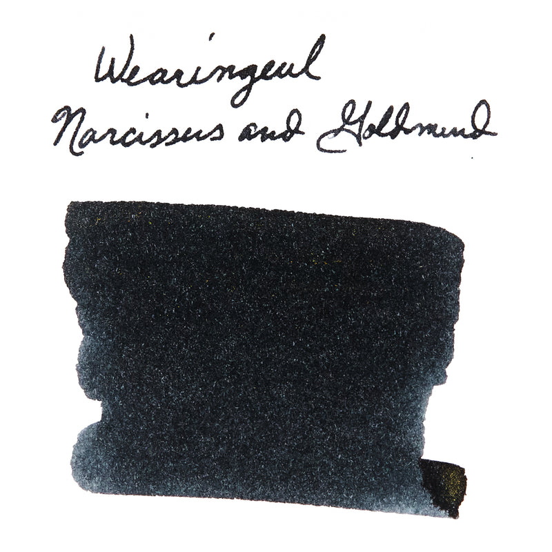 Wearingeul Narcissus and Goldmund - Ink Sample