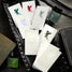 Wearingeul Ink Color Swatch Cards - Tinker Bell
