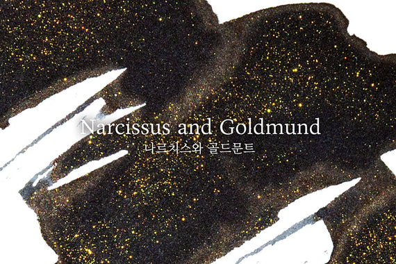 Wearingeul Narcissus and Goldmund - Ink Sample
