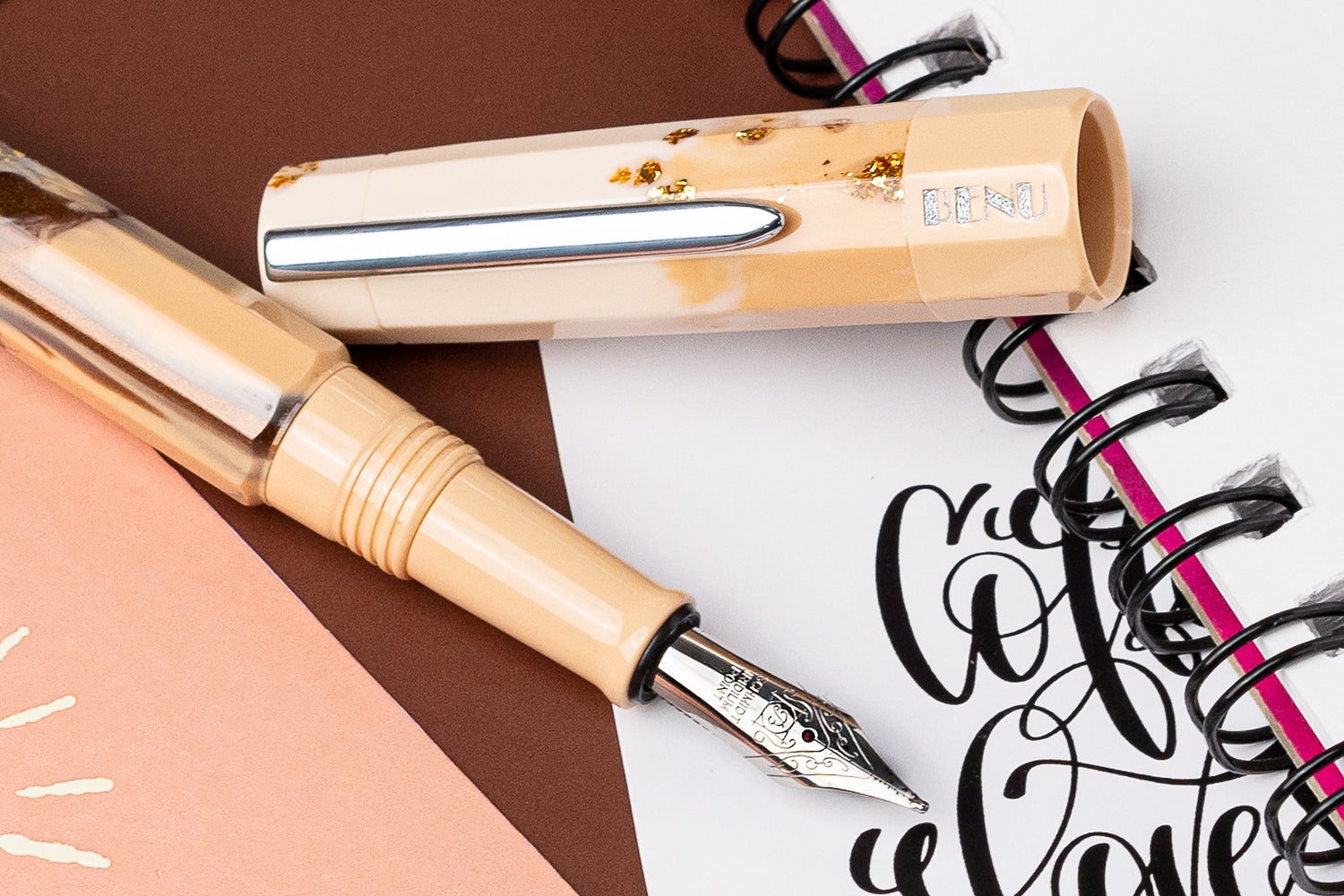 BENU Euphoria Fountain Pen - Iced Caramel Latte (Special Edition