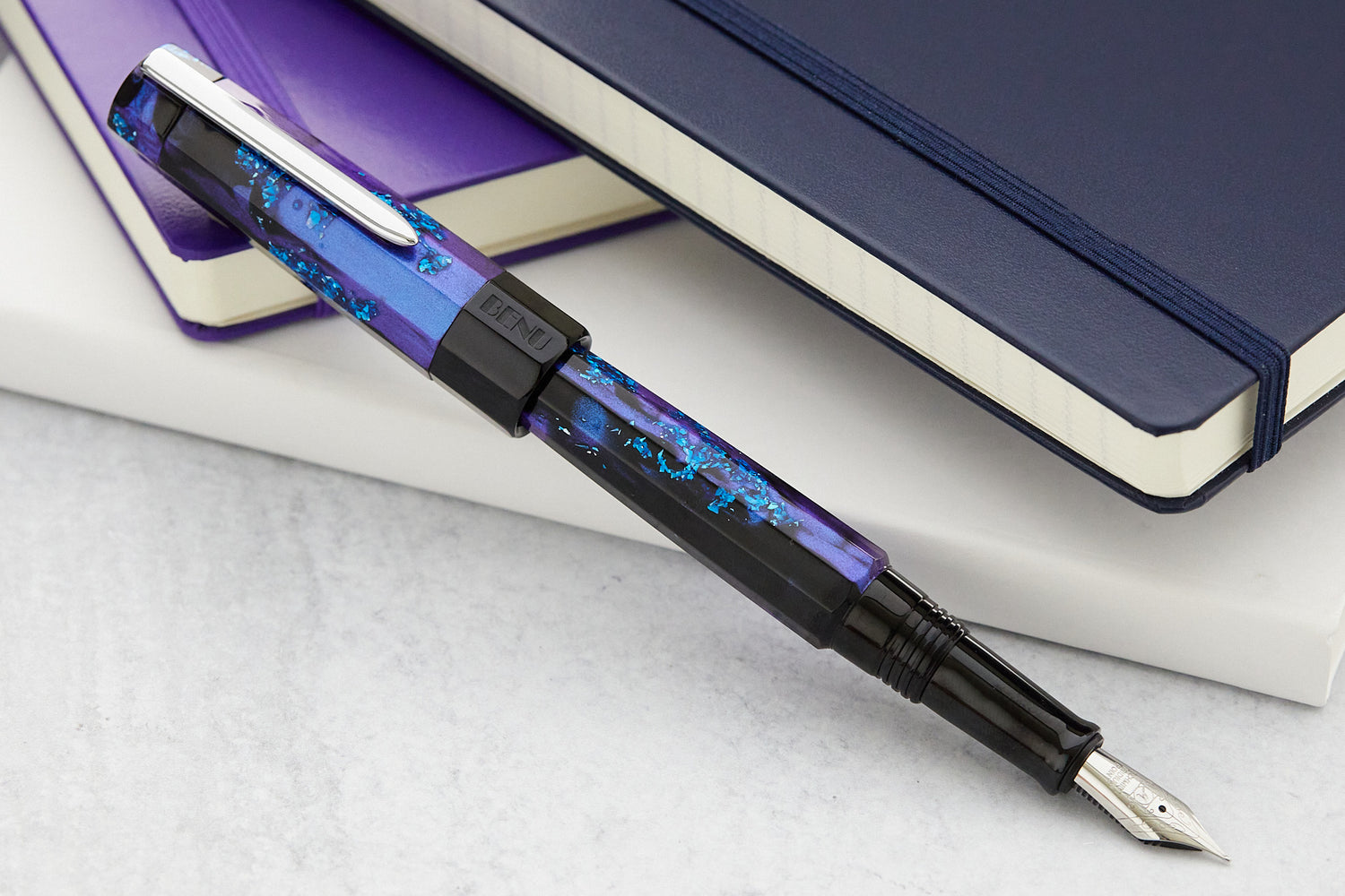 The Goulet Pen Company - Coming Soon! Celebrate life with the new BENU  Euphoria collection of fountain pens devoted to different sources of simple  pleasures, such as favorite music, a beautiful scene