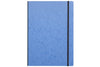 Clairefontaine Basic Clothbound A4 Notebook - Blue, Lined