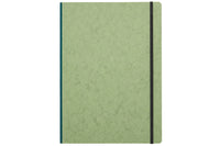 Clairefontaine Basic Clothbound A4 Notebook - Green, Lined