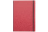 Clairefontaine Basic Clothbound A4 Notebook - Red, Lined