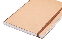 Clairefontaine Basic Clothbound A5 Notebook - Tan, Dot Grid