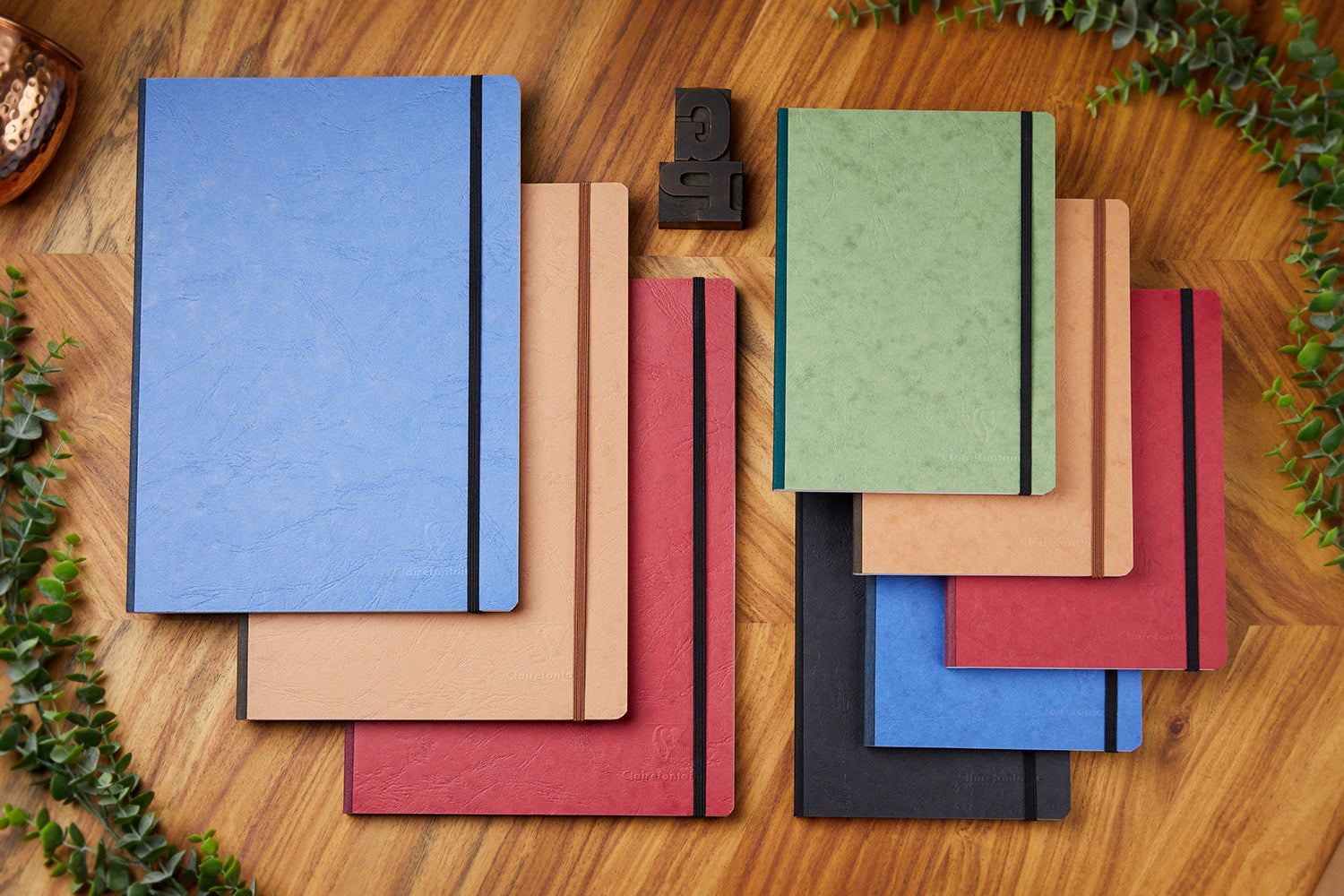 Clairefontaine Basic Clothbound A4 Notebook - Red, Lined - The Goulet ...