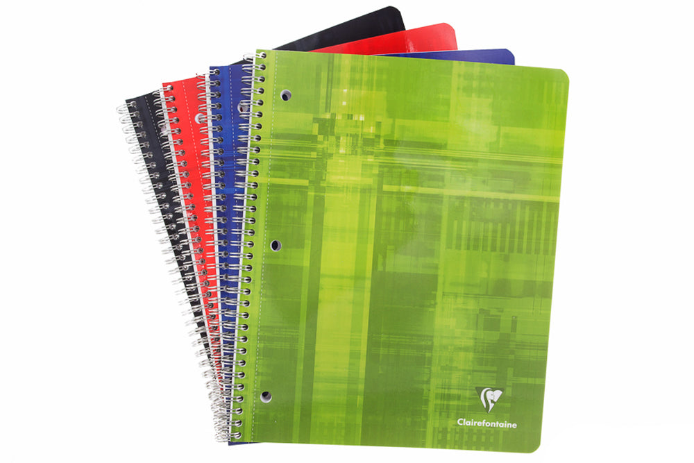 Clairefontaine Classic Extra Large Side Spiral Bound Notebook, 8.25 x 11