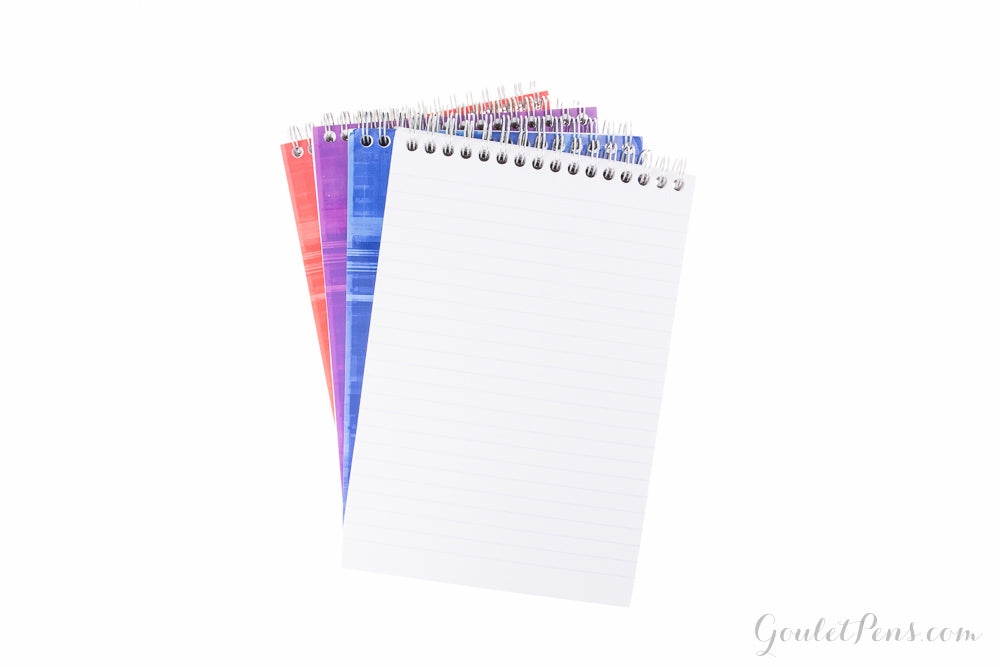 Uxcell A5 Top Spiral Lined Notebook 80 Sheets Ruled Paper