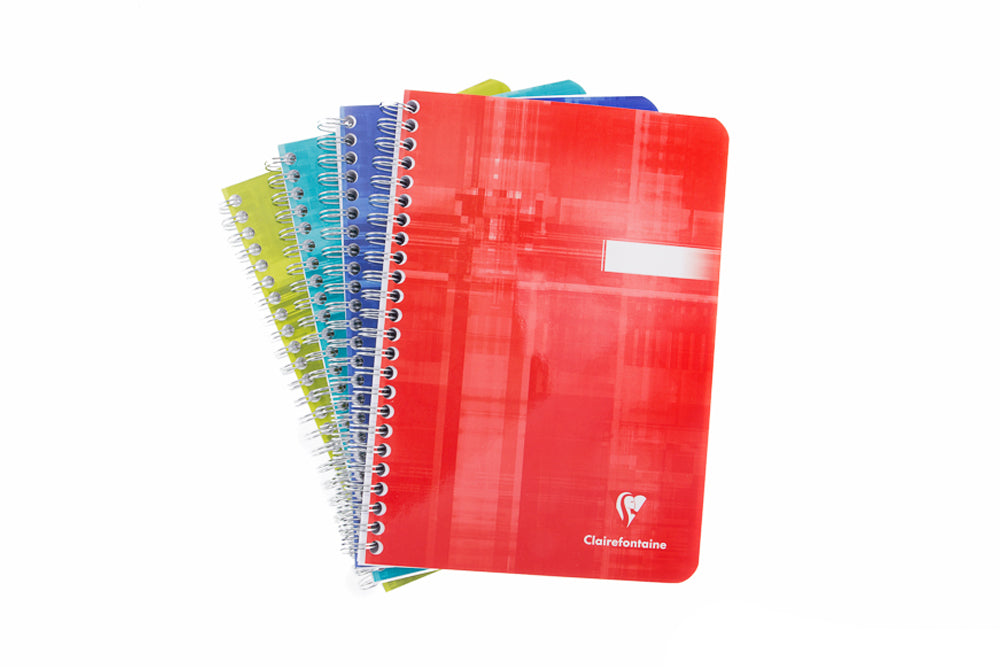 Clairefontaine Wire Notepad 3.25x5.5 Graph