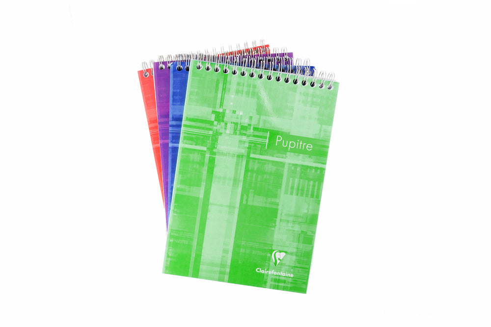 Clairefontaine Top-Bound Reporter's Style Notebooks (Lined or Grid