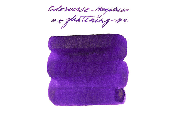 Colorverse Hayabusa Glistening fountain pen ink