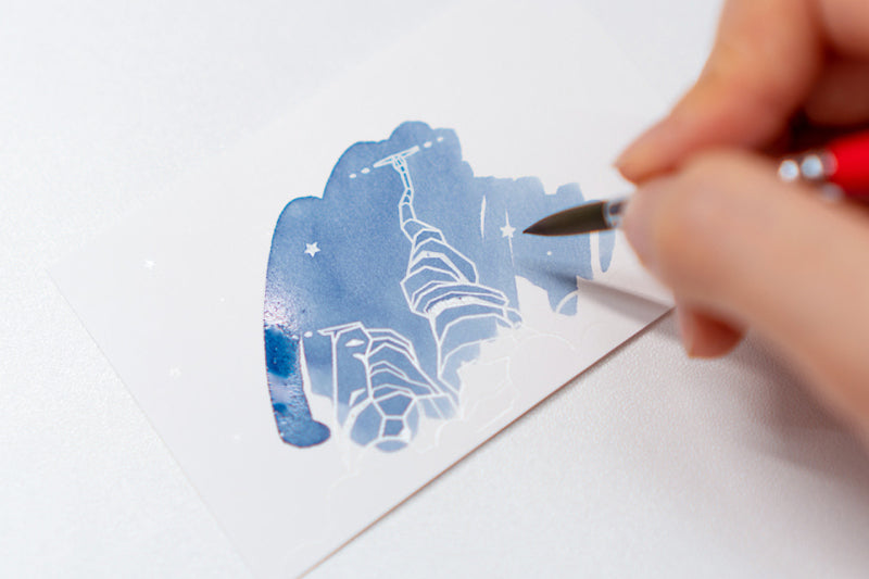 Colorverse Ink Art Cards - Hubble (Size B) - The Goulet Pen Company
