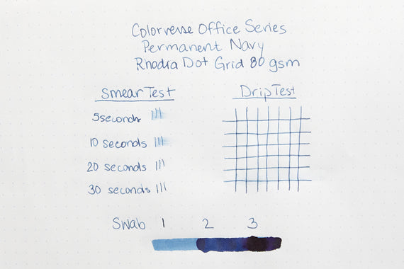 Colorverse Office Series Permanent Navy - 30ml Bottled Ink