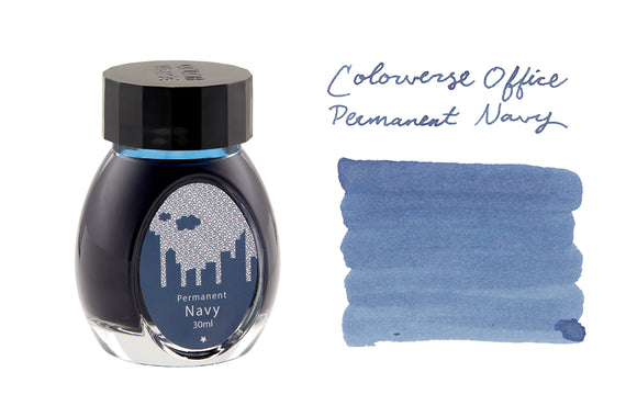 Colorverse Office Series Permanent Navy - 30ml Bottled Ink
