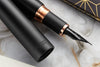 Conklin All American Fountain Pen - Matte Black/Rose Gold (Limited Edition)