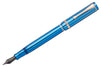 Conklin Duragraph Fountain Pen - Blue PVD (Special Edition)